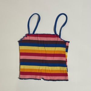 Multi-coloured tank top